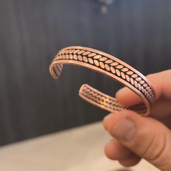 Bracelet en Cuivre Tressé